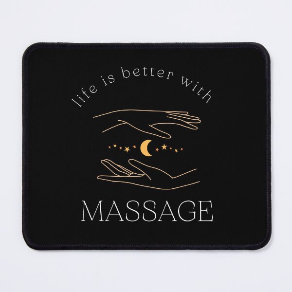 Item preview, life is better with massage designed and sold by FLOWER--ART.