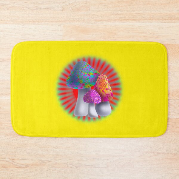 Item preview, Bright mushrooms  designed and sold by AubreyBriteArt.