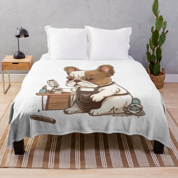 Item preview, Frenchie the Barber French Bulldog  designed and sold by PetsEnough.