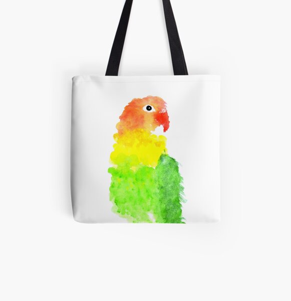 Who's A Pretty Birdy? All Over Print Tote Bag