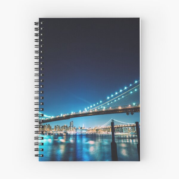 Item preview, Brooklyn bridge at night designed and sold by franckreporter.