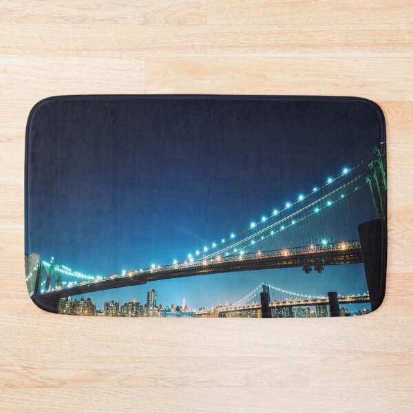 Item preview, Brooklyn bridge at night designed and sold by franckreporter.