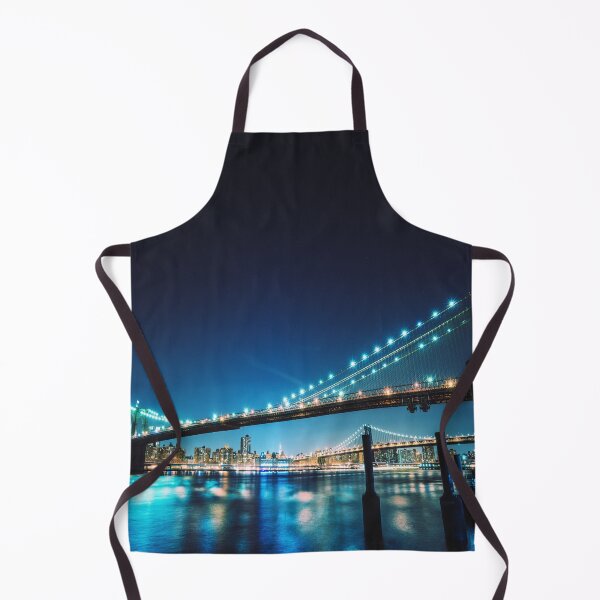 Item preview, Brooklyn bridge at night designed and sold by franckreporter.