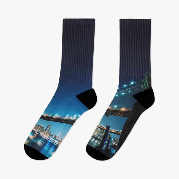 Item preview, Brooklyn bridge at night designed and sold by franckreporter.
