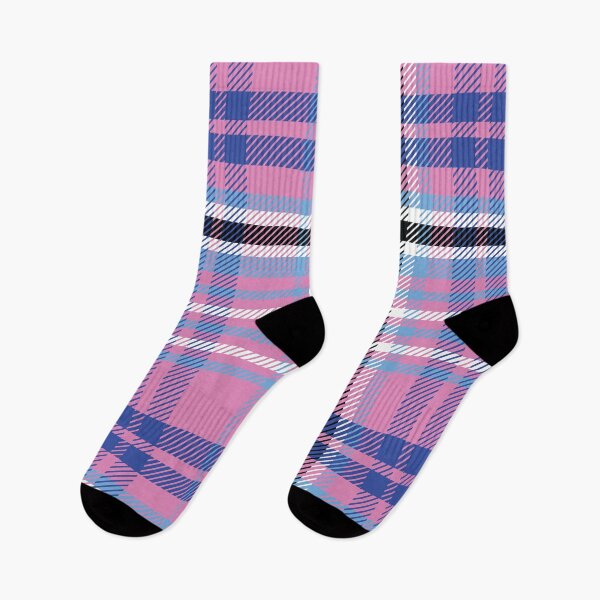 Item preview, Pink and Light Blue Plaid Pattern Tartan designed and sold by Apkdesigner.