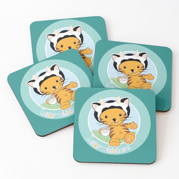 Item preview, Milky Whiskers running to say hello. designed and sold by B-143.