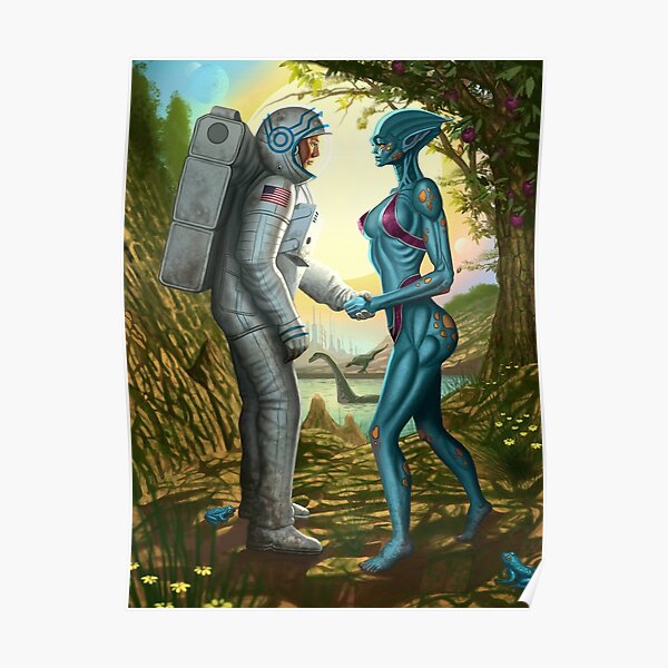 Alien Contact Poster