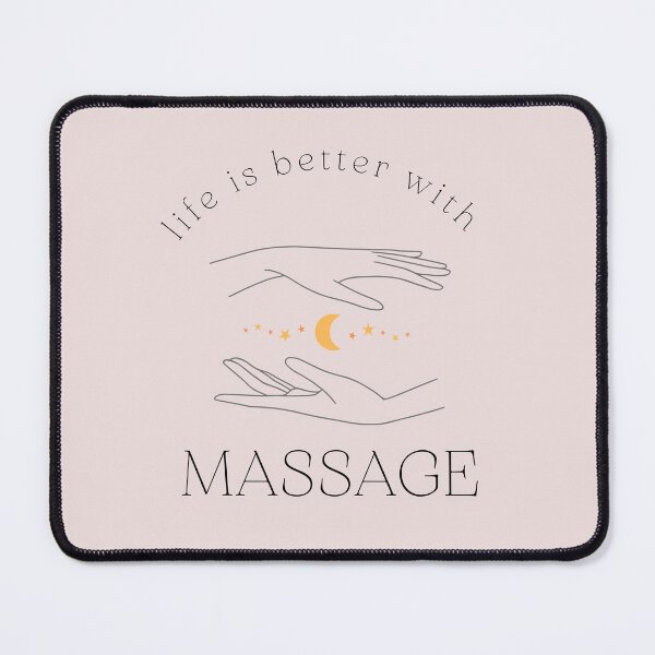 Item preview, life is better with massage cool designed and sold by FLOWER--ART.