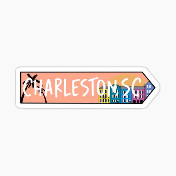 Item preview, Charleston, SC, US Directional Sign designed and sold by DRHArtistry.