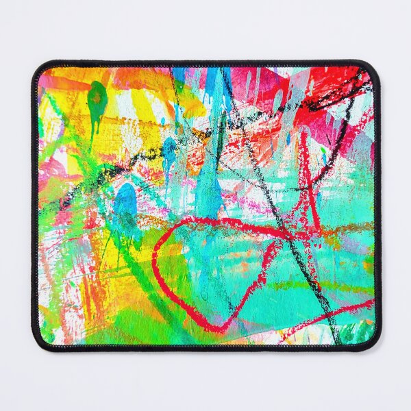 Item preview, Bright abstract expressionism artwork  designed and sold by Grey Robinson.