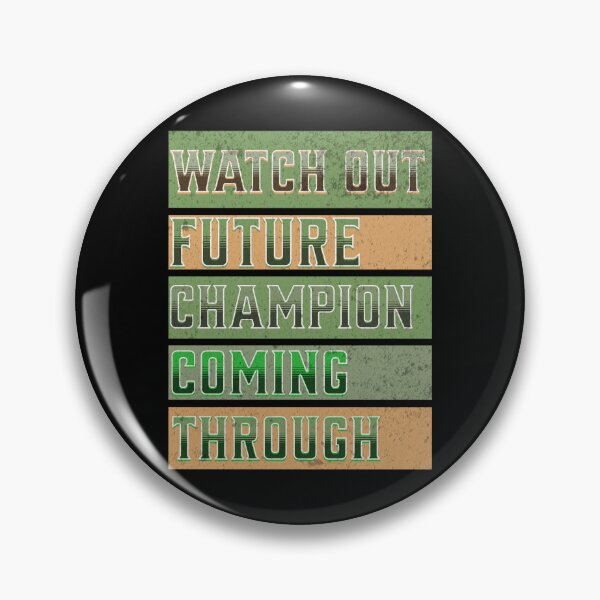 Item preview, Watch Out Future Champion Coming Through Racer Winner Sarcasm Caution Warning designed and sold by CarantinedChaos.