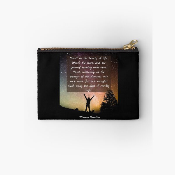 Item preview, Marcus Aurelius  quote: Dwell on the beauty of life.  designed and sold by artbleed.