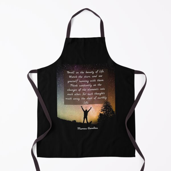 Item preview, Marcus Aurelius quote: Dwell on the beauty of life. designed and sold by artbleed.