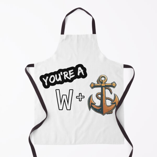 Item preview, W Anchor funny hidden message designed and sold by Rob Wilson.