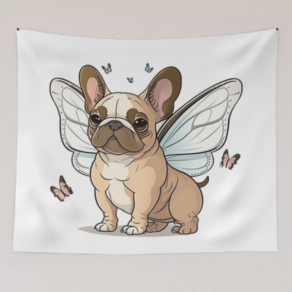 Item preview, Frenchie the Fairy French Bulldog  designed and sold by PetsEnough.