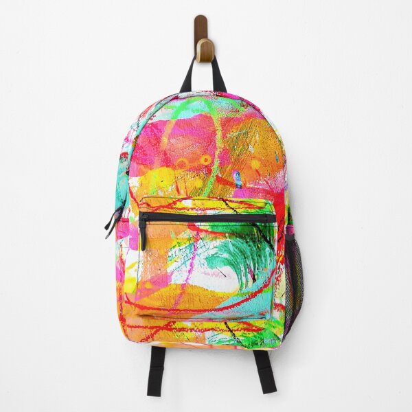 Item preview, Bright multicolored abstract expressionism artwork  designed and sold by Grey Robinson.