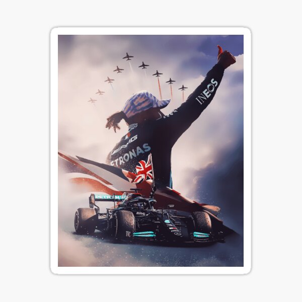 Vista previa del artículo con la obra «Lewis Hamilton», diseñado y vendido por Mati2114.
