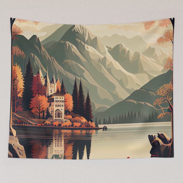 Item preview, Alpine Mountains designed and sold by FireScreen.