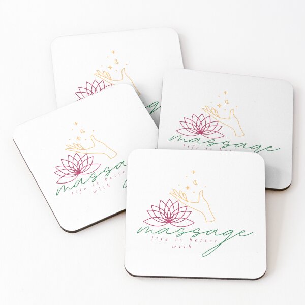 Item preview, life is better with massage  2 designed and sold by FLOWER--ART.