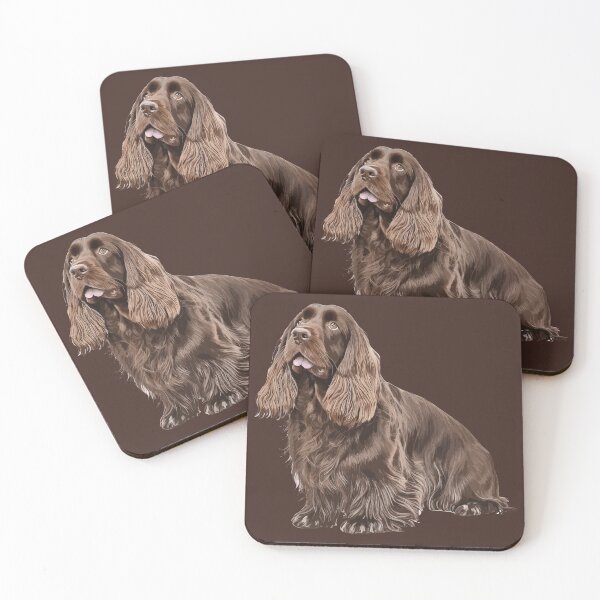 Item preview, Sussex Spaniel (Vector effect) designed and sold by popupstands.