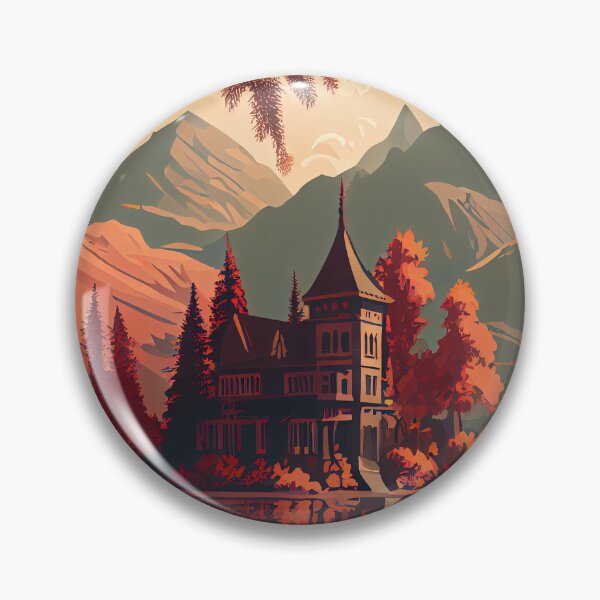 Item preview, Castle on the Alpine Lake designed and sold by FireScreen.