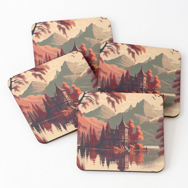 Item preview, Castle on the Alpine Lake designed and sold by FireScreen.