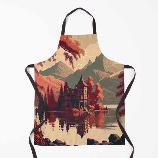 Item preview, Castle on the Alpine Lake designed and sold by FireScreen.