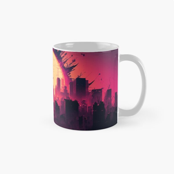 Item preview, Synthwave Retrowave Aesthetic City Art  designed and sold by Nightarcade.