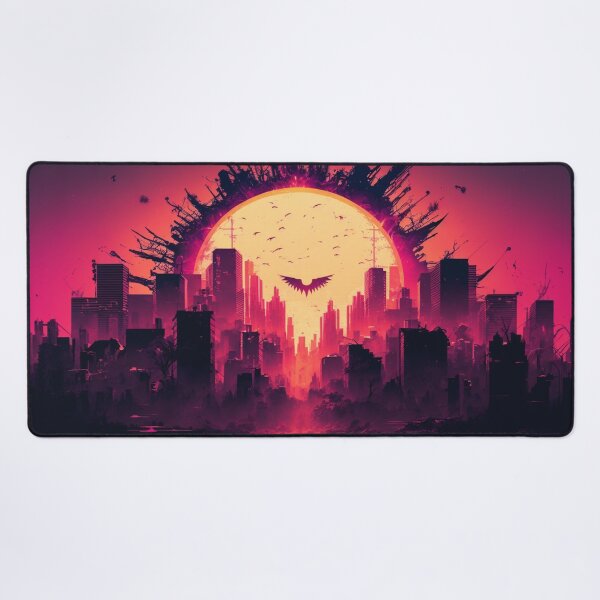 Item preview, Synthwave Retrowave Aesthetic City Art  designed and sold by Nightarcade.