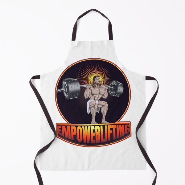 Item preview, Empowerlifting Jesus designed and sold by Caummon Thread.