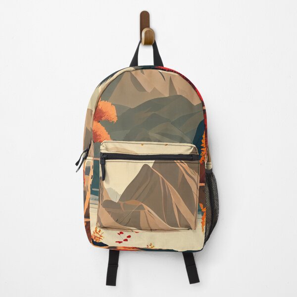 Item preview, Alpine Mountains in Autumn with a River and an Ancient Castle designed and sold by FireScreen.