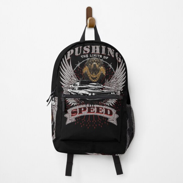 Item preview, Pushing The Limits Of Speed Car Dog Rottweiler Race Track Fast Racer Car Guy Street Racing Drag Racing Cars designed and sold by CarantinedChaos.
