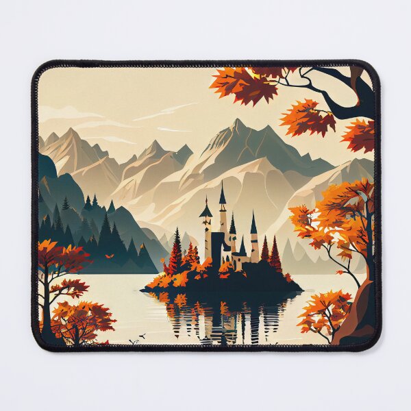 Item preview, Castle on the Alpine Lake designed and sold by FireScreen.
