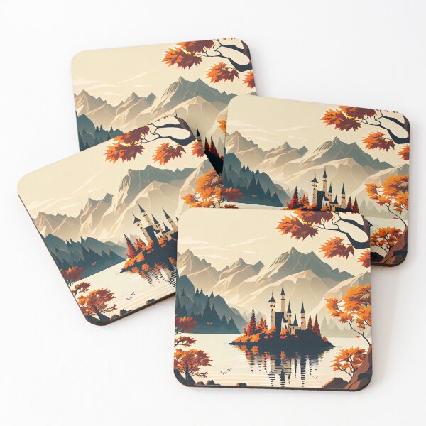Item preview, Castle on the Alpine Lake designed and sold by FireScreen.
