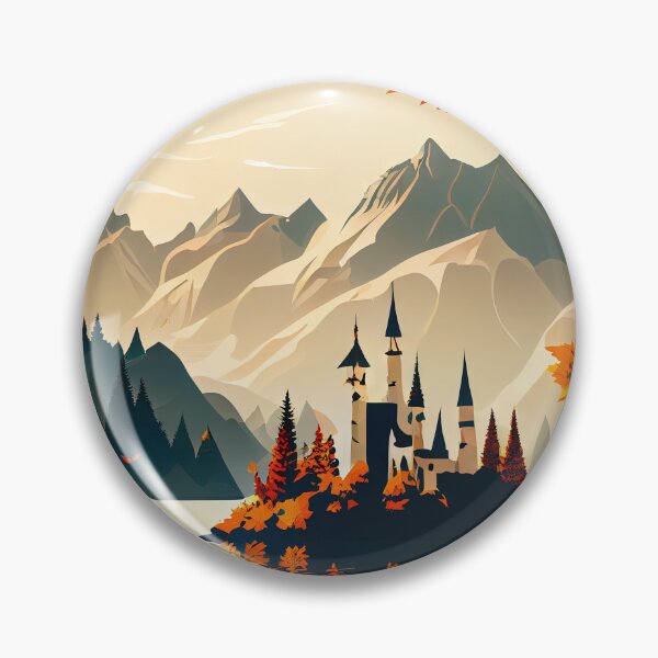 Item preview, Castle on the Alpine Lake designed and sold by FireScreen.