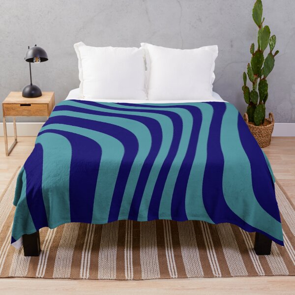 Item preview, Beautiful zebra pattern with shades of blue designed and sold by TeePassion.