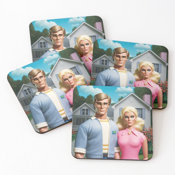Item preview, FAMOUS DOLL COUPLE MIDLIFE IN SUBURBIA designed and sold by ZiggyMcPherson.