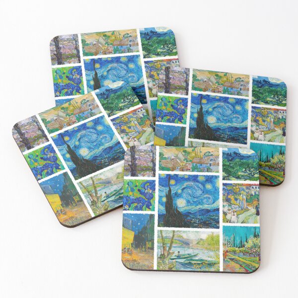 Artikelvorschau, Van-Gogh-Malcollage entworfen und verkauft von Inktown.