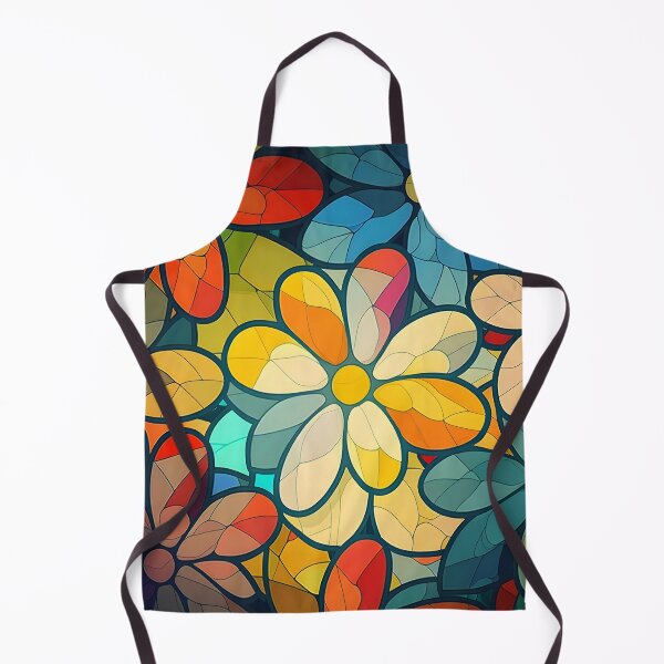 Item preview, Abstract Multicolored Flowers designed and sold by azet-art.