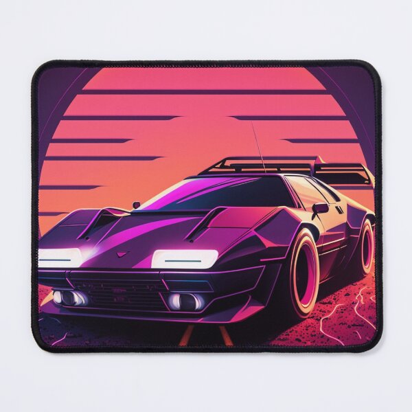 Item preview, 80s Synthwave Cool Car designed and sold by RESToRAPTOR.