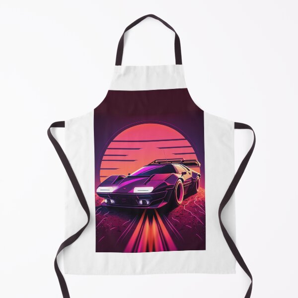 Item preview, 80s Synthwave Cool Car designed and sold by RESToRAPTOR.