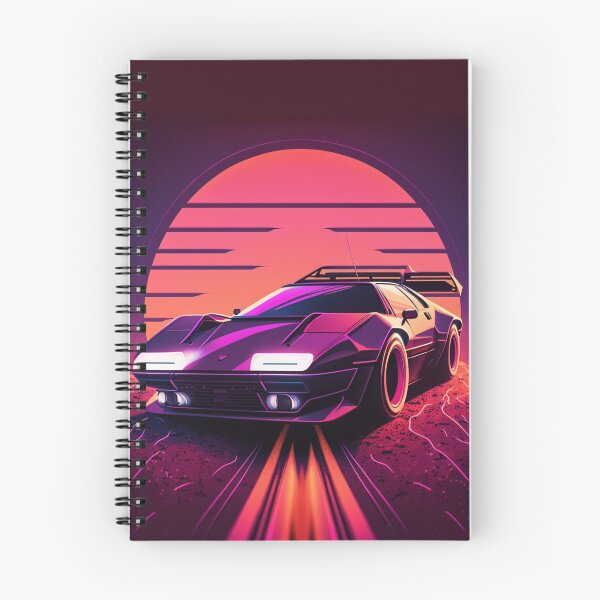 Item preview, 80s Synthwave Cool Car designed and sold by RESToRAPTOR.