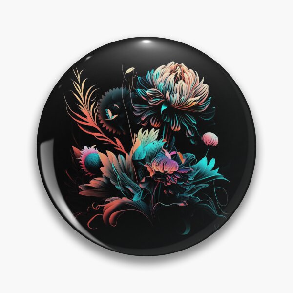 Item preview, Absolute Masterpiece Vibrant Colors Intricate Details Floral Design designed and sold by digitaldreamHD.