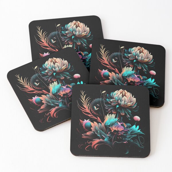 Item preview, Absolute Masterpiece Vibrant Colors Intricate Details Floral Design designed and sold by digitaldreamHD.