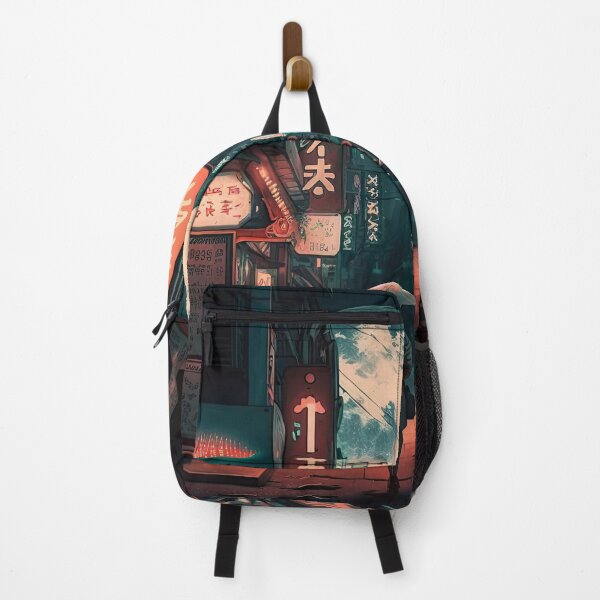 Item preview, Digital art. imaginary japanese city designed and sold by Creativaity.