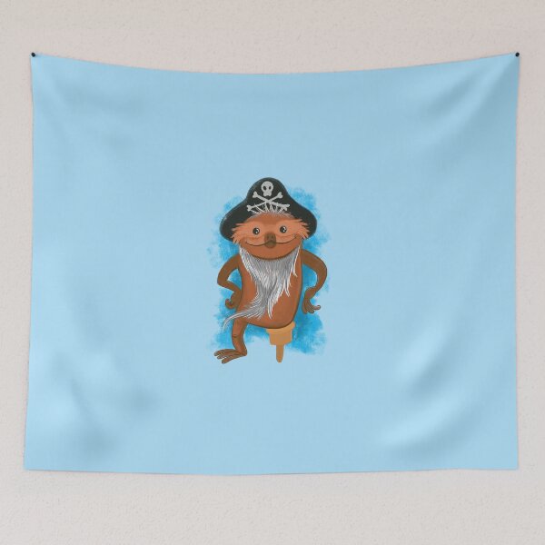 Item preview, Slothbeard the pirate designed and sold by jasmineberry.