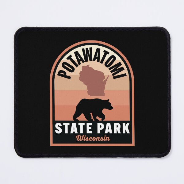 Item preview, Potawatomi State Park WI Bear designed and sold by HalpinDesign.