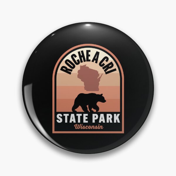 Item preview, Roche a Cri State Park WI Bear designed and sold by HalpinDesign.