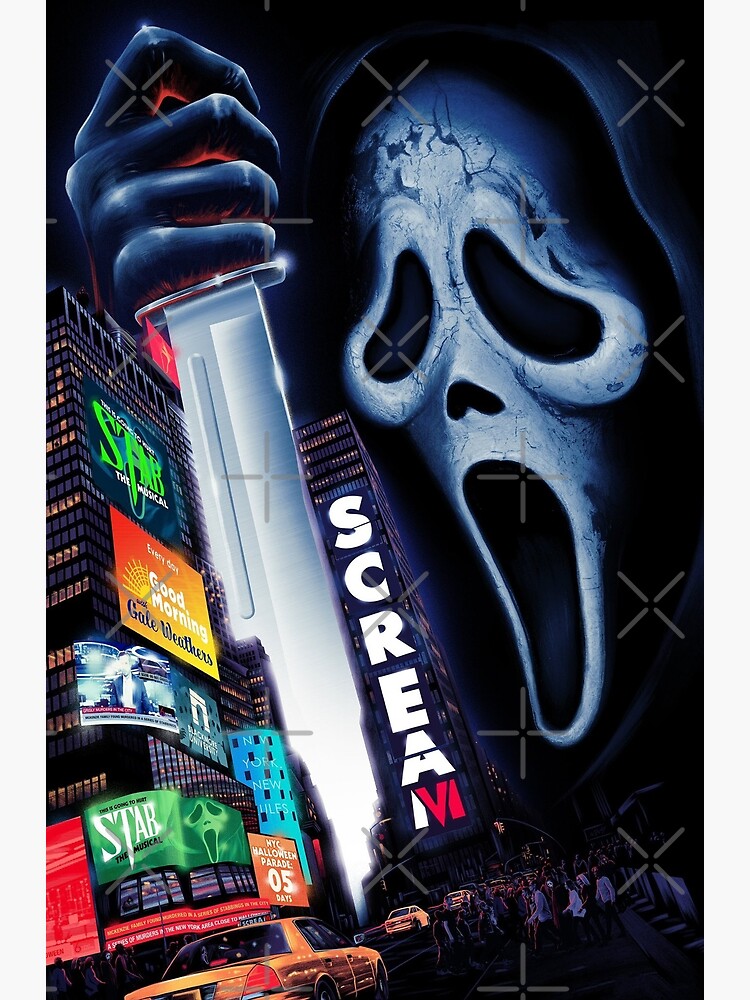  Scream 6, Scream VI 2023 Movie Poster 16x24, Unframed