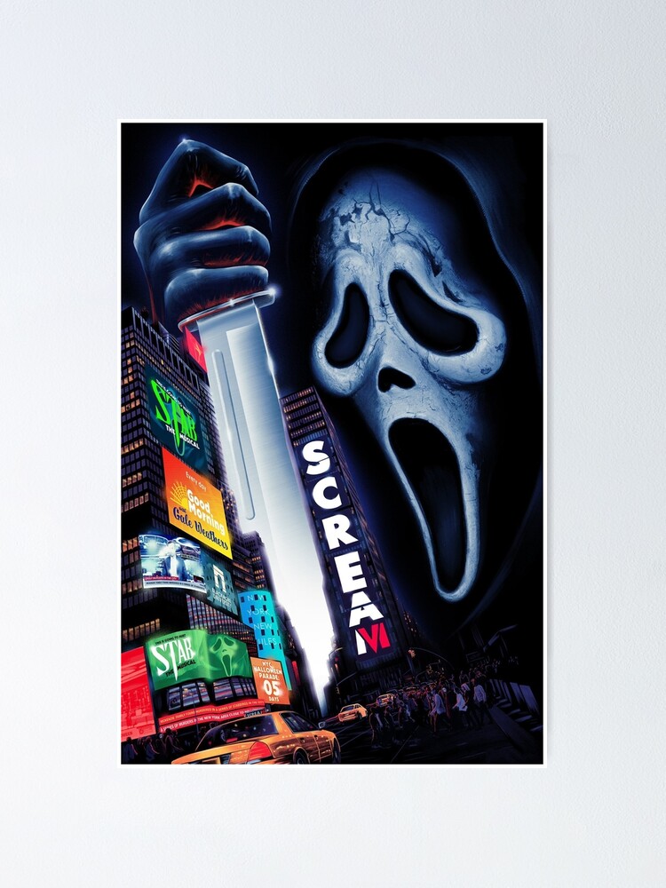 Scream VI Movie 2023 Poster Scream 6 Official Poster Video Premiere - Best  Seller Shirts Design In Usa